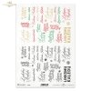 napisy 'Linksmu Kaledu', śnieżynki, śnieżynka, inscriptions in Slovak, snowflakes, Aufschriften auf Slowakisch, Schneeflocken, inscripciones en eslovaco, copos de nieve 